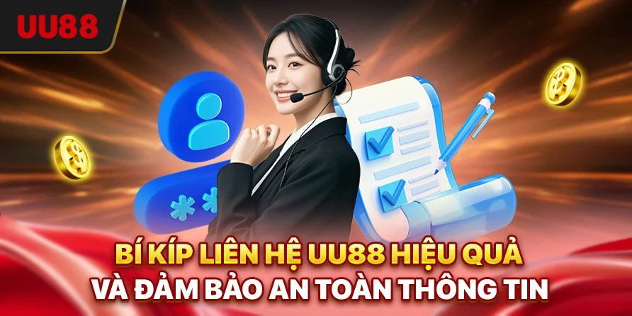 Bí kíp liên hệ UU88 hiệu quả và đảm bảo an toàn thông tin